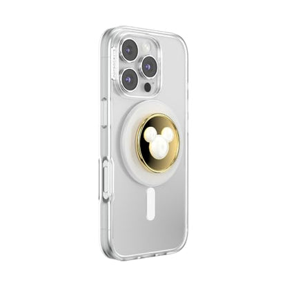 PopSockets Phone Grip for MagSafe, Magnetic Holder- Pearl Mickey - color: Enamel Pearl Mickey, style: MagSafe