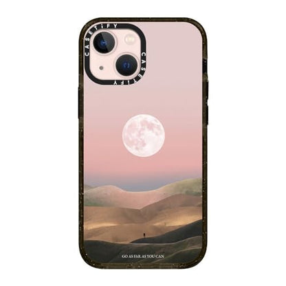 CASETiFY for iPhone 13 Mini Case - Impact | Slim Fit | 6.6 ft. Drop Protection | Curiosity by Andhika Ramadhian | Black - color: Curiosity, size: Iphone 13 Mini (5.4")