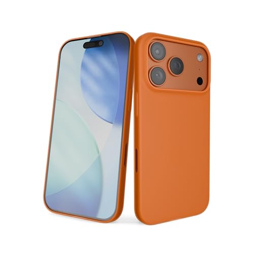 PEEL Super Thin Case for iPhone 17 Pro (Cosmic Orange) | Sleek, Minimalist Design, Branding-Free, Ultra Slim, Protects & Showcases Your Device - color: Cosmic Orange, size: iPhone 17 Pro