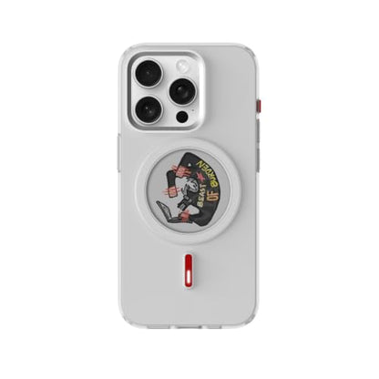 Instant Custom Case for iPhone 15 Pro (White) | Battery-Free E Ink Phone Case, Personalize Your Case with Photos & AI Creations, MagSafe Compatible - color: White, size: iPhone 15 Pro