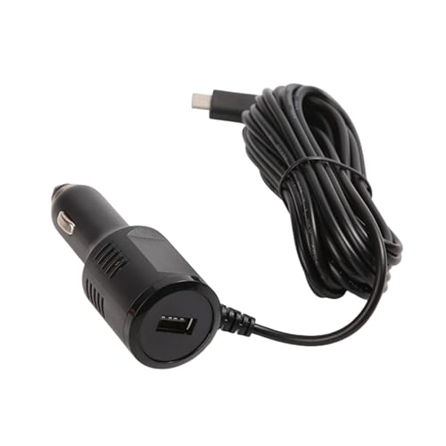 Double USB C Car Charging with Type C Cable for 12V 24V Vehicles Fast Charging Phones Tablets DashCamera