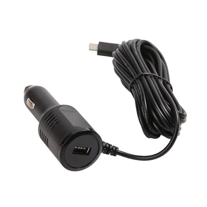 Double USB C Car Charging with Type C Cable for 12V 24V Vehicles Fast Charging Phones Tablets DashCamera