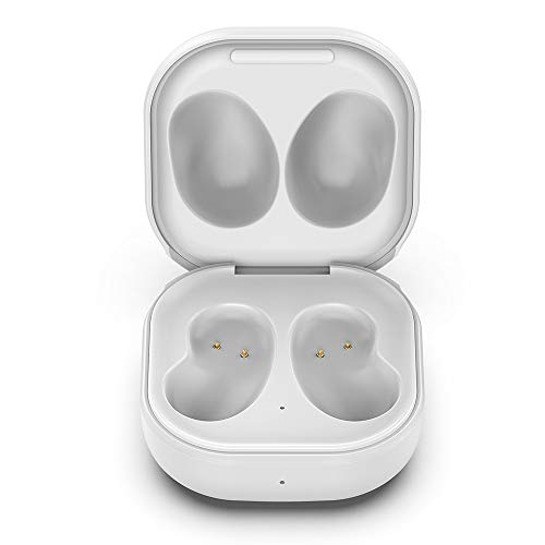 Wired Charging Case for Galaxy Buds Live SM-R180, Replacement Charger Case Cover with 3.3ft USB-C Cable for Samsung Earbuds (White) - color: White