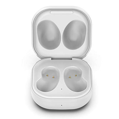 Wired Charging Case for Galaxy Buds Live SM-R180, Replacement Charger Case Cover with 3.3ft USB-C Cable for Samsung Earbuds (White) - color: White