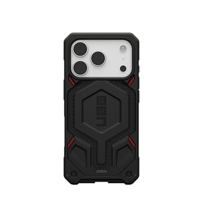 URBAN ARMOR GEAR UAG Designed for iPhone 17 Pro Case Monarch Pro - Compatible with MagSafe Military Grade Protective Cover, Kevlar Black - color: Monarch Pro - Kevlar Black