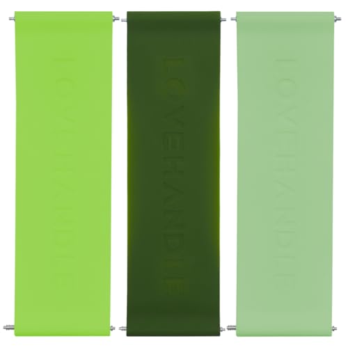 LOVEHANDLE PRO Swappable Strap 3-Pack - Green - color: Green