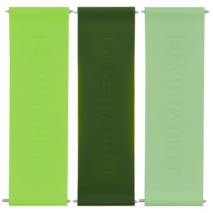 LOVEHANDLE PRO Swappable Strap 3-Pack - Green - color: Green