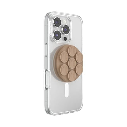 PopSockets Phone Grip for MagSafe, Magnetic Holder- Latte - color: Latte, style: MagSafe