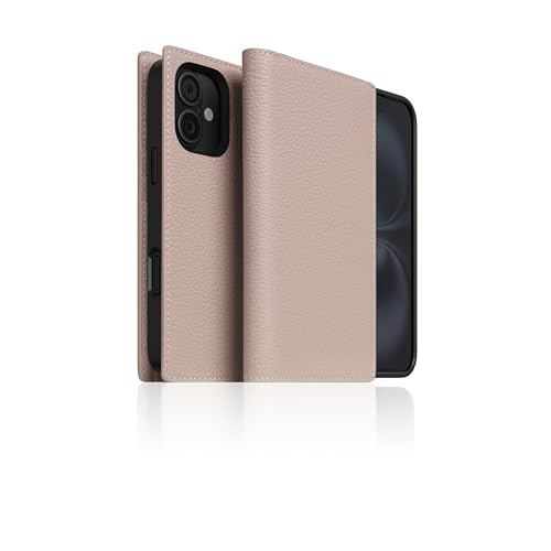 SLG D8 Full Grain Leather Wallet Case for iPhone 16 - [2-in-1] Handcrafted Detachable Diary Style with Magnetic MagSafe Back Cover, Gift Box Included (Light Cream) - color: [D8 Full Grain] Light Cream, size: iPhone 16