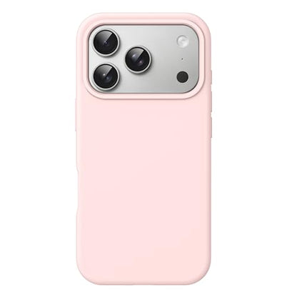 JETech Silicone Case for iPhone 17 Pro Max, Light Pink - color: Light Pink, size: iPhone 17 Pro Max
