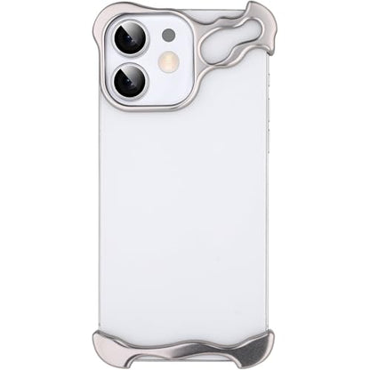 Frameless Phone Case Crafted for iPhone 12 Silver - color: Aluminum Silver, size: iPhone 12