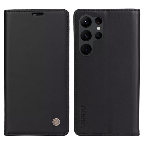 Compatible with Samsung Galaxy S23 Ultra Wallet Case PU Leather Flip Folio Case with Card Holder Magnetic Closure Shockproof Protective Phone Cover Rose Gold - color: Rose Gold, size: Samsung S23 Ultra