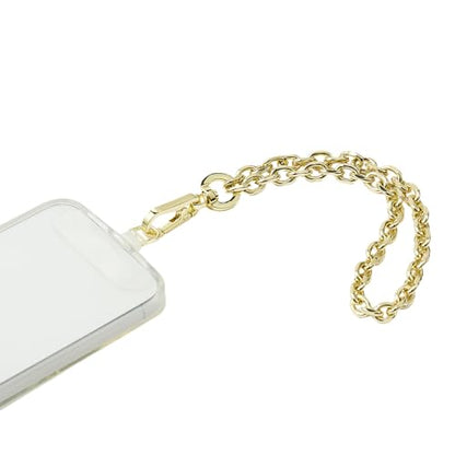 PopSockets Wristlet Phone Strap, Wrist Strap- Gold Links(1PK) - color: Gold Link
