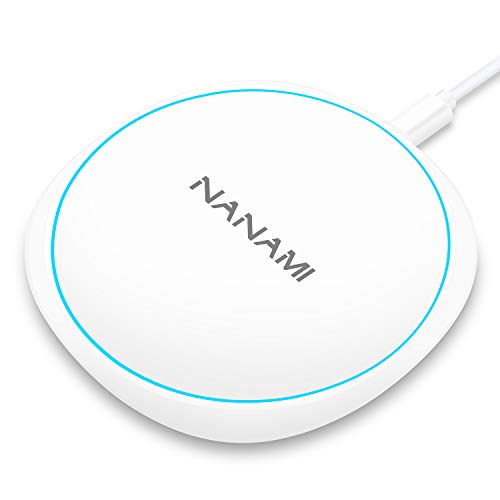NANAMI 10W Max Wireless Charger Pad for iPhone, Samsung and Other Devices - color: White