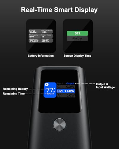 AsperX Laptop Power Bank, 27,600mAh 162.5W PD3.1 Charging Aluminum Unibody - color: Deep Grey