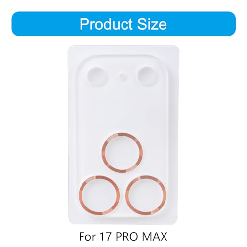 Temper Glass Lens Protector for Phone 17 Matte Finish Anti-Fingerprint Scratchproof Shield Lens Protector - color: O