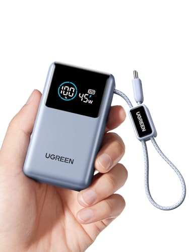 UGREEN Nexode Pro 10000mAh 45W Mini Power Bank for iPhone 18 Pro & Galaxy S26 - color: Blue