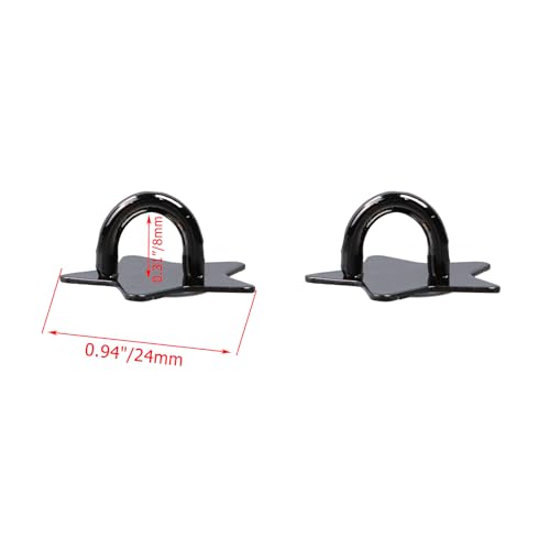 Crapyt 12 Pcs Metal Phone Hook, Adhesive Metal Phone Finger Grip Loop Stand Star Shape Grip Cellphone Ring Holder Accessories for DIY Hanging Supplies (Black) - color: Black