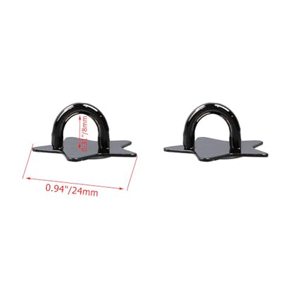 Crapyt 12 Pcs Metal Phone Hook, Adhesive Metal Phone Finger Grip Loop Stand Star Shape Grip Cellphone Ring Holder Accessories for DIY Hanging Supplies (Black) - color: Black