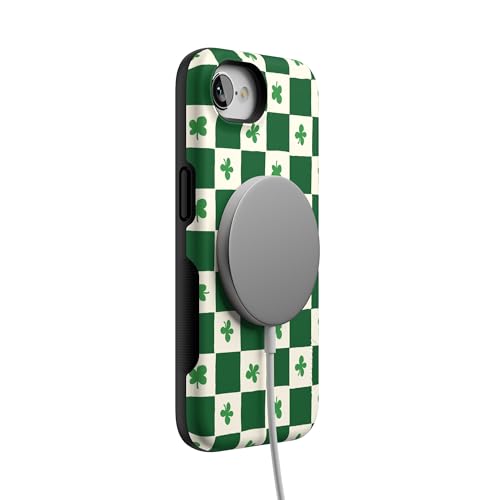 Casely iPhone 16e Case | Lucky You | Shamrock | Bold Protective Design | Compatible with MagSafe - color: Lucky You | Shamrock