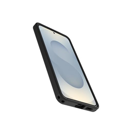 OtterBox Samsung Galaxy S26 Symmetry Series Case - Black, Thin, Phone Case for Samsung Galaxy, Built-in Fast Charge Magnets & Rasied Edges - color: Black, style: S26