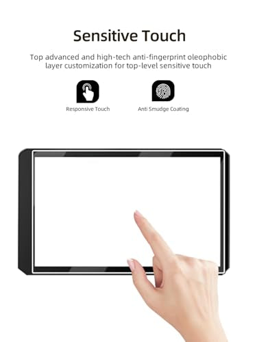 Screen Protector for Cuttable matte screen protector 8.50 * 5.28inch, 2-Pack Anti-Glare Matte Film, Easy Installation, Bubble-Free for 8.50 * 5.28inch, Touch Sensitive
