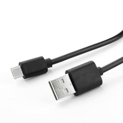 Short USB Type C Cable, 10 Pack 0.5FT USB 2.0 Cables Black