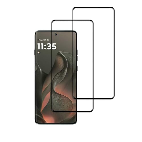 for Motorola Edge (2025) 3D Curved Screen Protector, [2 Pack] Full Coverage Tempered Glass for Motorola Moto Edge 2025 6.7"