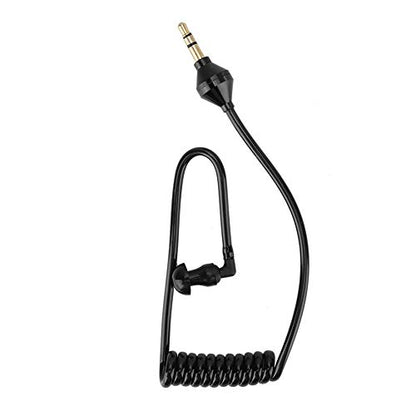 Pongnas Lightweight Monaural Wired Earpiece with Flexible Tube for Safe Driving Hands Calling Sports Compatible with Most Smartphones