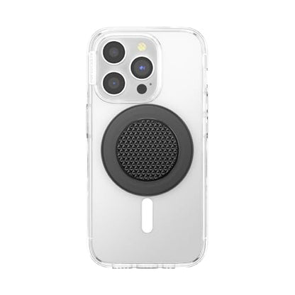 PopSockets Phone Grip for MagSafe, Magnetic Holder- Knurled Black - color: Black Knurl, style: MagSafe
