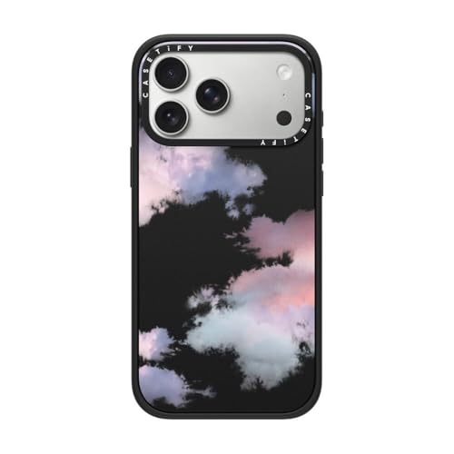 CASETiFY for iPhone 17 Pro Max Case - Impact Compatible with MagSafe | 8.2 ft. 4x Military Grade Drop Protection | Clouds | Matte Black - color: Clouds, size: Iphone 17 Pro Max (6.9")