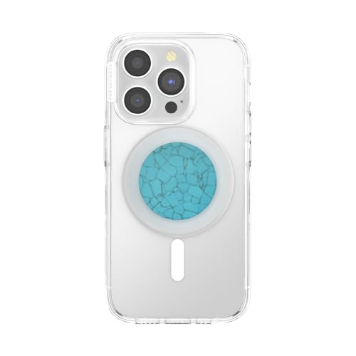PopSockets Phone Grip for MagSafe, Magnetic Holder- Accent Turquoise - color: Accent Turquoise, style: MagSafe