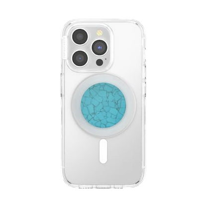 PopSockets Phone Grip for MagSafe, Magnetic Holder- Accent Turquoise - color: Accent Turquoise, style: MagSafe