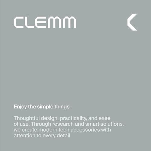 Clemm Portable 10000 mAh Wireless Power Bank, Compatible with MagSafe, Travel Essential, Quick Charging for iPhone 16/15/14/13/12/11/X - USB-C × 1 & USB-A × 1, Lavender - color: Lavender