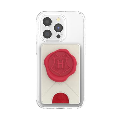 PopSockets Adhesive Phone Wallet with Grip- Hogwarts Letter - color: Hogwarts Letter Adhesive, style: Adhesive