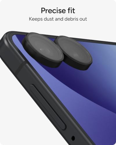 ZAGG Glass Elite Samsung Galaxy Z Flip8 Camera Lens Protector - color: Black, size: Samsung Galaxy Z Flip8