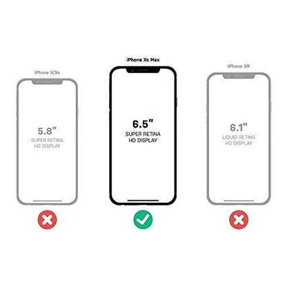 mophie 401002835 Juice Pack Access - Ultra-Slim Wireless Battery Case - Made for Apple iPhone Xs MAX (2,200mAh) - Black - color: Black