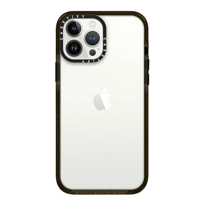 CASETiFY for iPhone 13 Pro Max Case - Impact Clear Black | Slim Fit | 6.6 ft. Drop Protection | Black - color: Clear Black, size: Iphone 13 Pro Max (6.7")