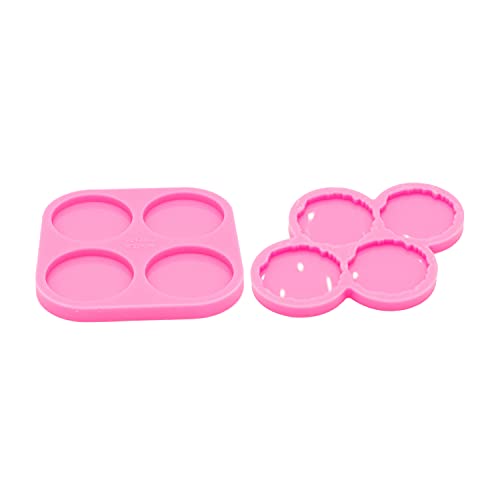 Super Glossy Resin Mold Phone Grip Epoxy Molds, Silicone Molds for Badge Reel DIY Telephone Stands Design (YMDY0533+DY1026) - color: YMDY0533+DY1026