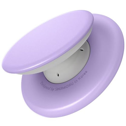 Sinjimoru Magnetic Phone Grip for MagSafe, Soft Silicone, Lavender - color: Lavender