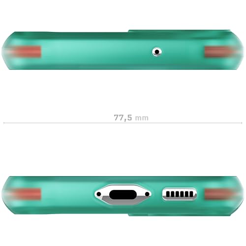 Ghostek Covert Galaxy S23 Phone Case Clear with Military Grade Shockproof Protection, Non-Slip Grip, Protective Silicone Cover Designed for 2023 Samsung Galaxy S23 (6.1") (Teal) - color: Teal [Limited], size: Galaxy S23