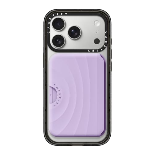 CASETiFY Snappy Ripple Wallet [Campatible with Magsafe] - Lavender - color: Lavender