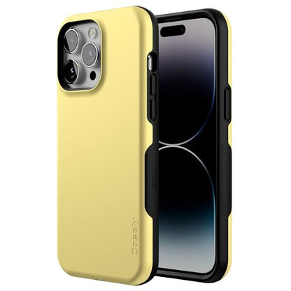 Casely iPhone 14 Pro Max Case | Butter Me Up | Butter Yellow | Bold Protective Design | Compatible with MagSafe - color: Butter Me Up | Butter Yellow
