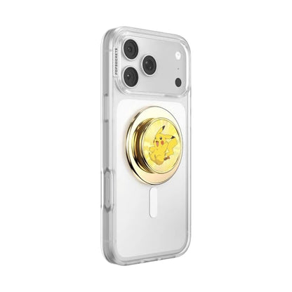 PopSockets Phone Grip for MagSafe, Magnetic Holder- Pikachu Spark - color: Pikachu Spark, style: MagSafe