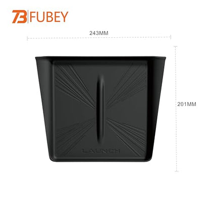 Center Console Silicone Mat for Tesla Model Y Juniper 2025 2026 (Not Fit Standard), Black - Anti-Slip Phone Tray & Wireless Charging Compatible Non-Slip Pad for Model Y Accessories - style: Model Y 2025+ Juniper Wireless Charging Pad