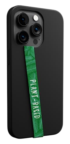 Phone Loops: Non-Elastic Phone Grip, Phone Strap, Phone Holder for Hand - Small, Light and Discreet Phone Loop Cell Phone Holder for Hand - Phone Finger Holder - color: Fabric: PlantBased