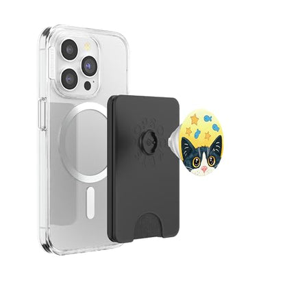 PopSockets Phone Grip – Cat PopSocket - Boss The Cat PopSockets PopWallet for MagSafe - style: Magnetic PopWallet