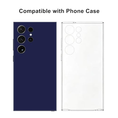 2 Pack Skin Wraps Compatible with Samsung Galaxy S24 Ultra (Navy) - color: Navy