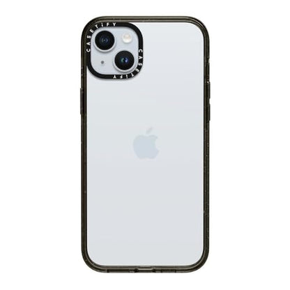 CASETiFY for iPhone 15 Plus Case - Impact Clear Black | Slim Fit | 8.2 ft. 4x Military Grade Drop Protection | Black - color: Clear Black, size: Iphone 15 Plus (6.7")
