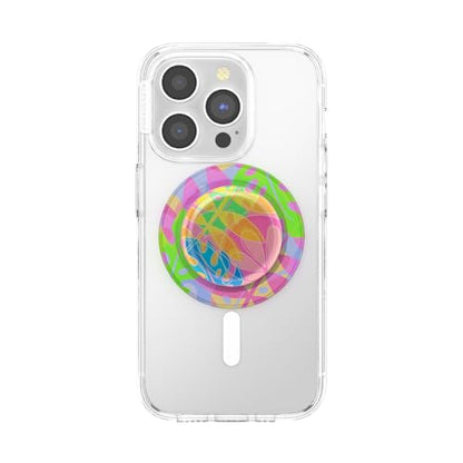 PopSockets Phone Grip for MagSafe, Magnetic Holder- Boca Palm - color: Boca Palm, style: MagSafe